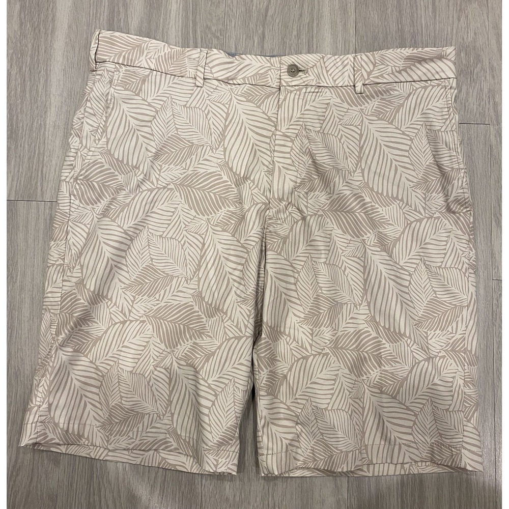 Walter Hagen 11 Majors Performance Casual Golf Shorts Geometric EUC Waist 38